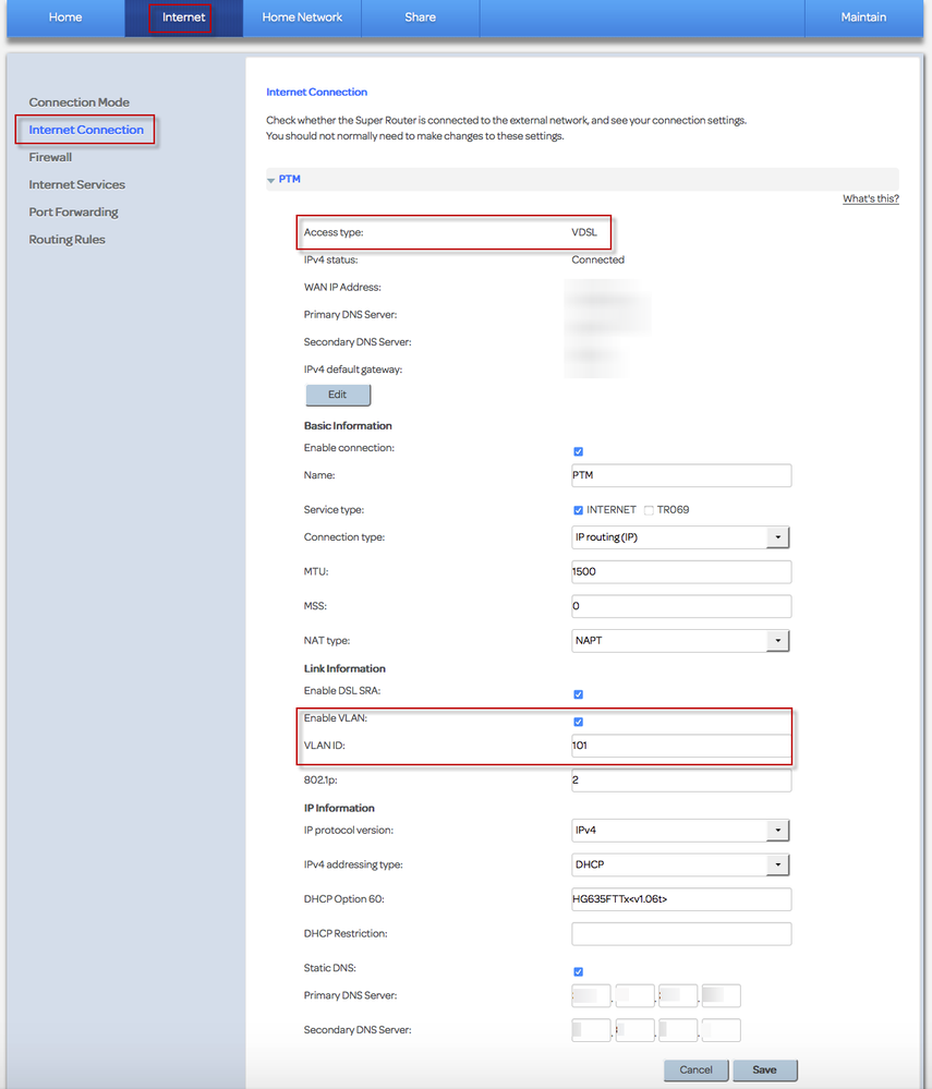 VDSL Internet WAN Connection VLANs.png