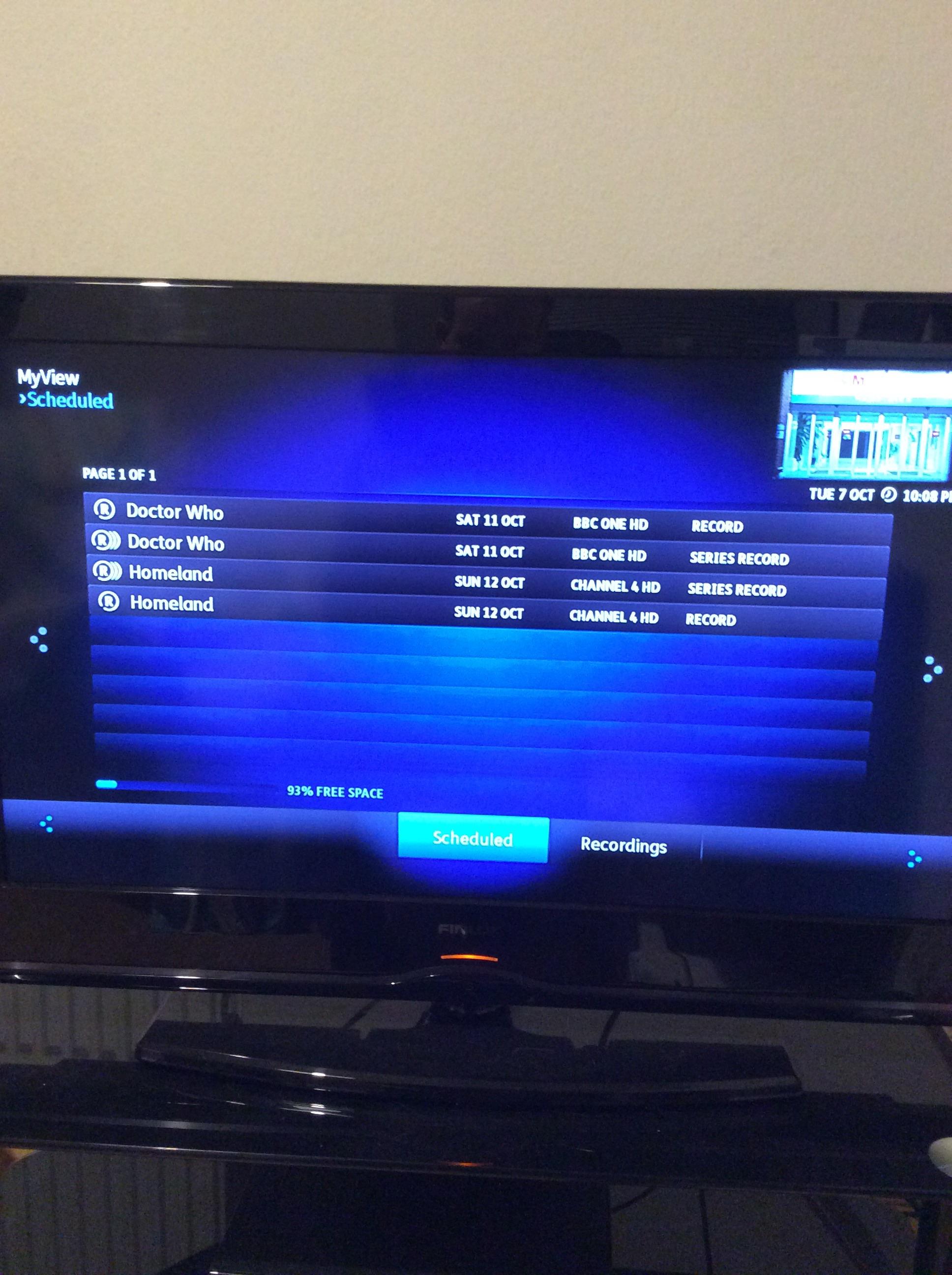 Solved Reset youview box and recordings TalkTalk Help & Support