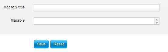 Macros adjust handle not present