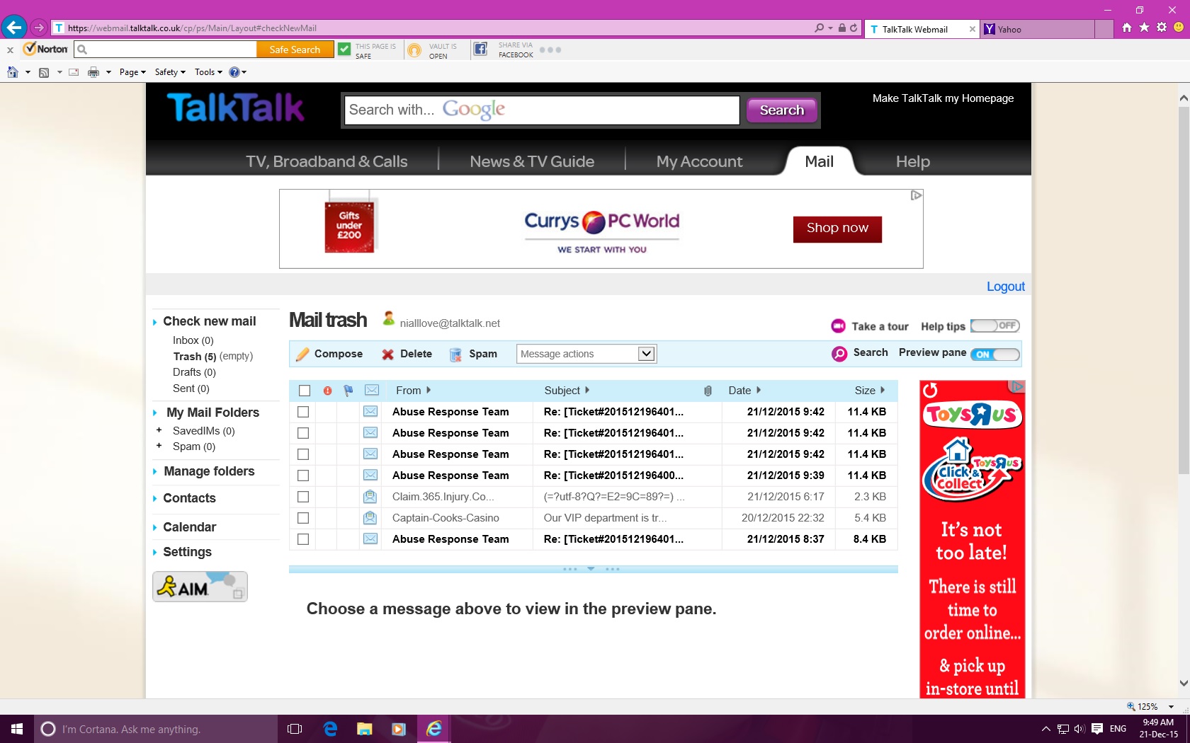 e-mails-going-straight-to-the-trash-talktalk-help-support