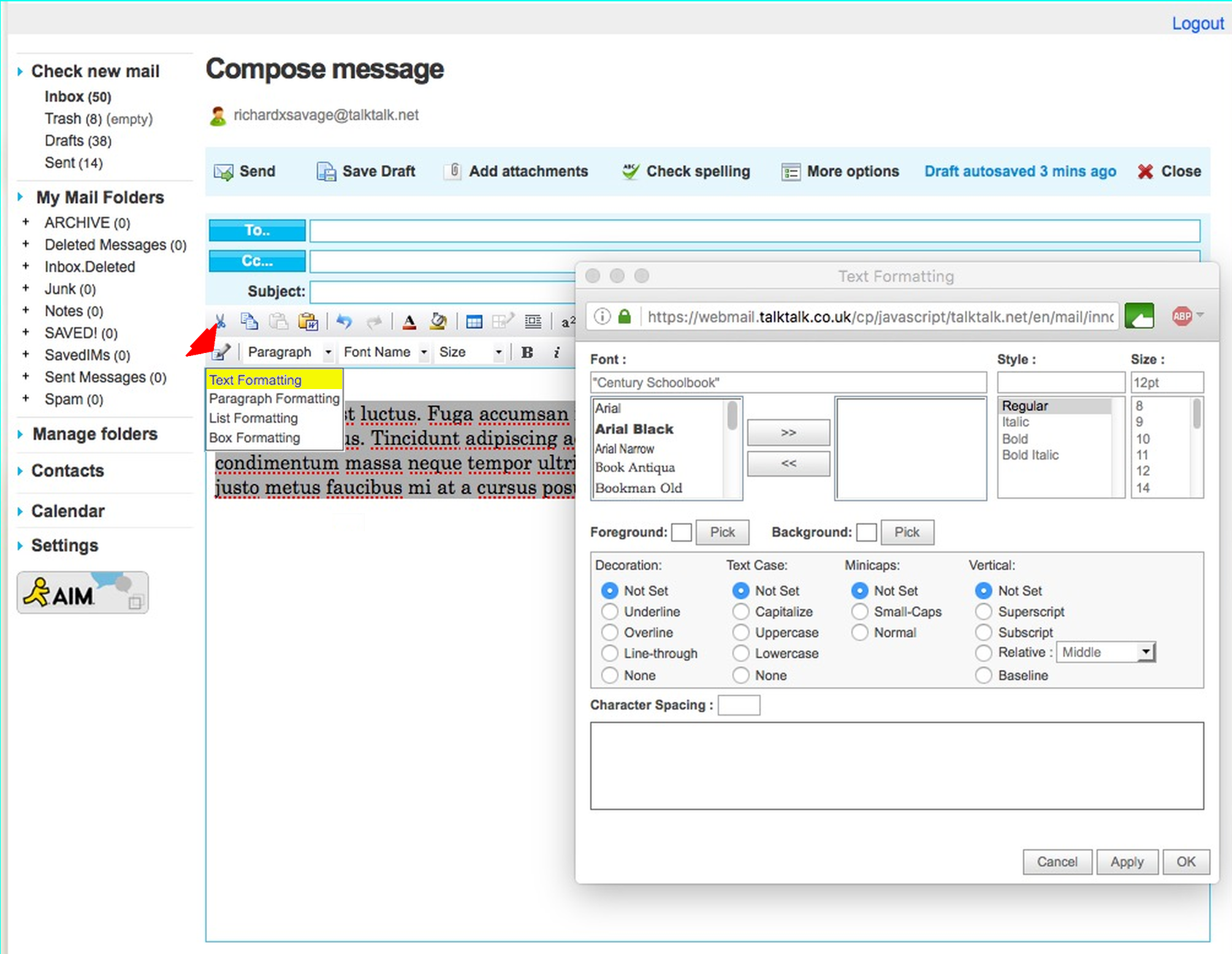 how-do-i-increase-the-text-size-on-email-messages-talktalk-help