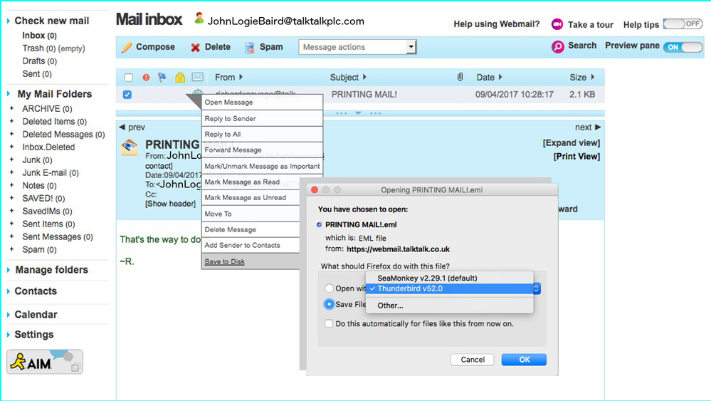 TalkTalk Webmail Screens.png
