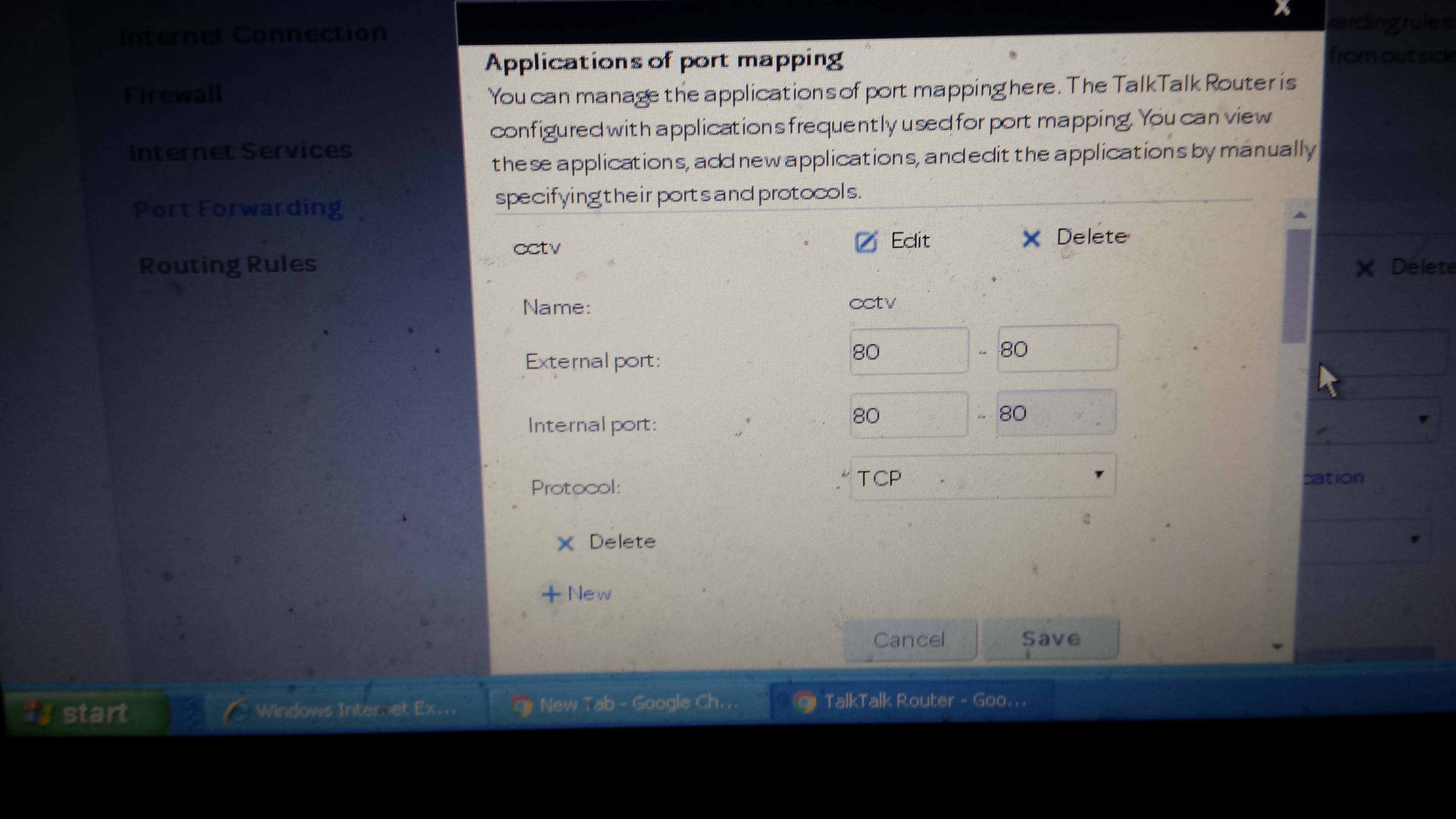 HG633 Router How To Set Up Port Forwarding For DV TalkTalk Help