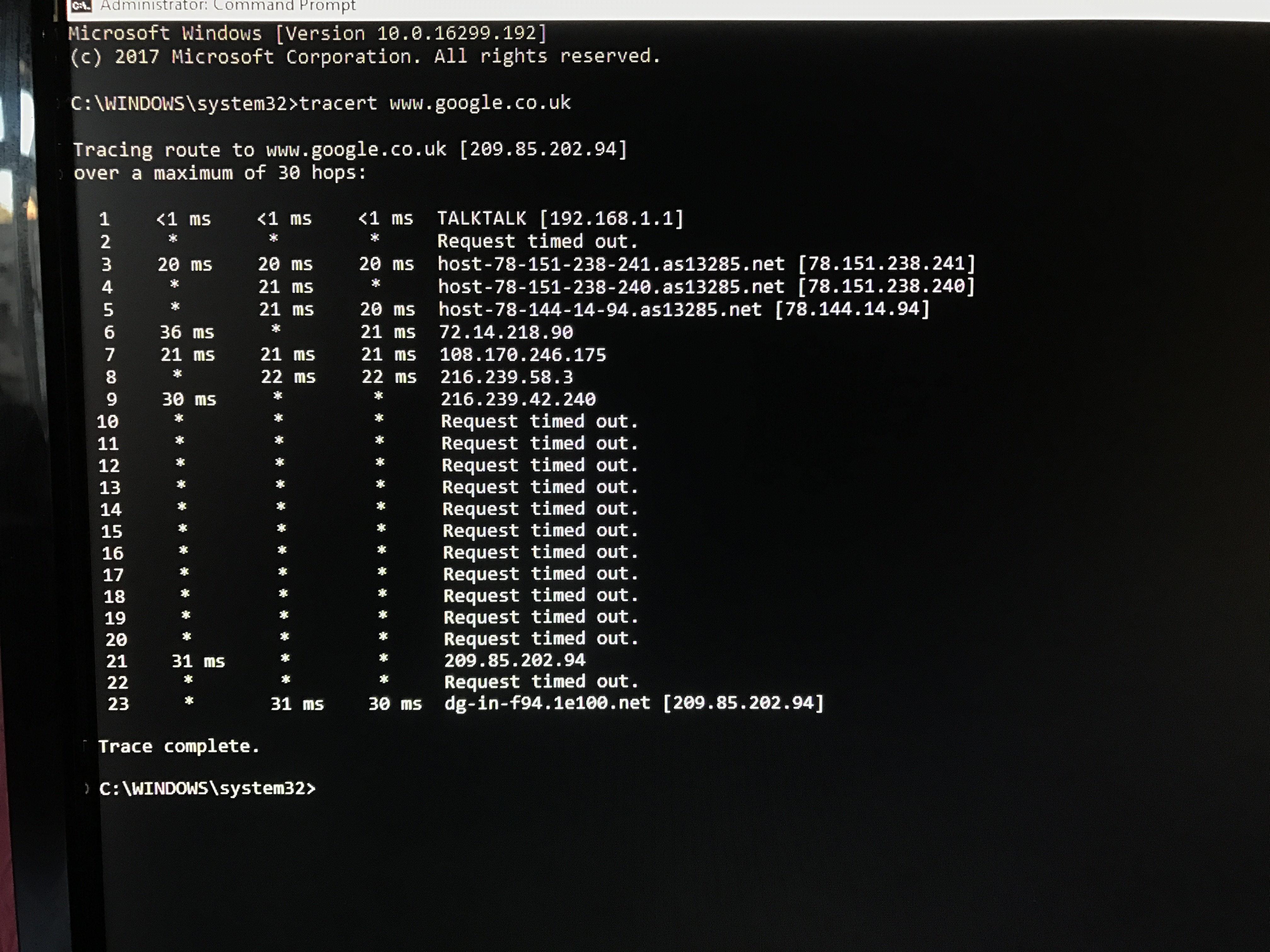 Connected to router but no internet - TalkTalk Help & Support