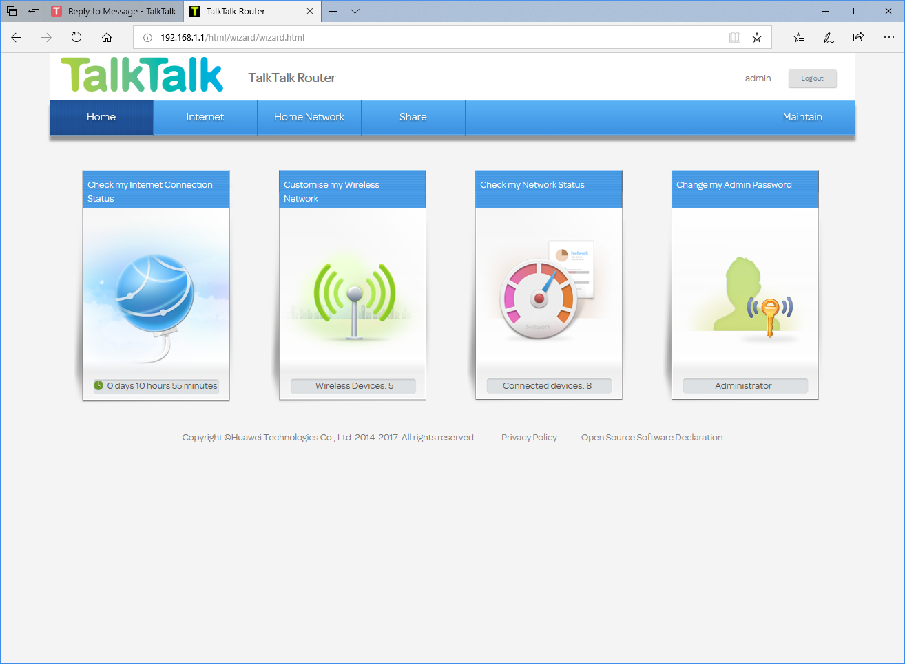 Router keeps disconnecting TalkTalk Help & Support