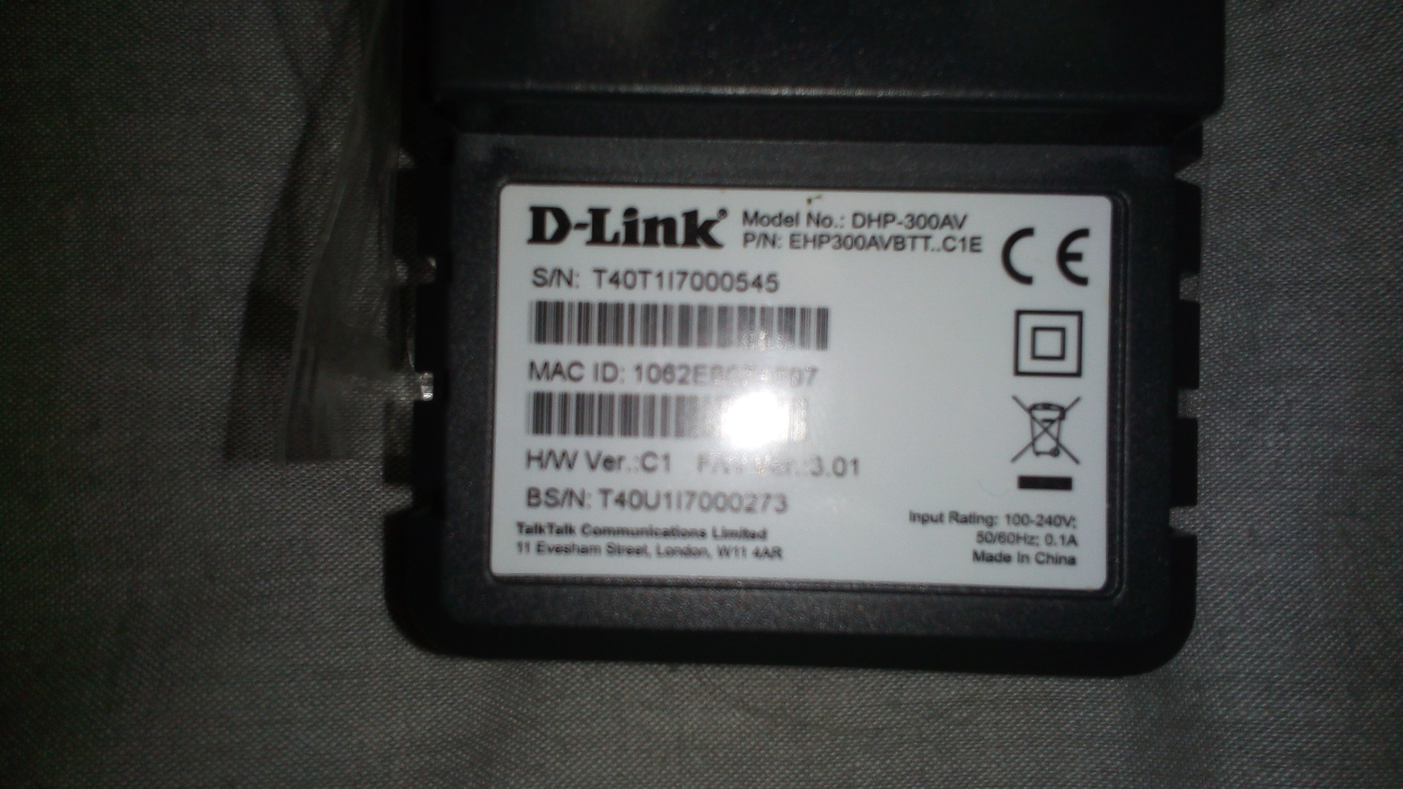 Wireless Extender and Powerline Adapter TalkTalk Help & Support