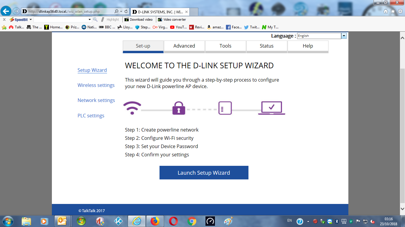 Wireless Extender and Powerline Adapter TalkTalk Help & Support