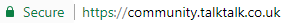 Be sure to check for the HTTPS