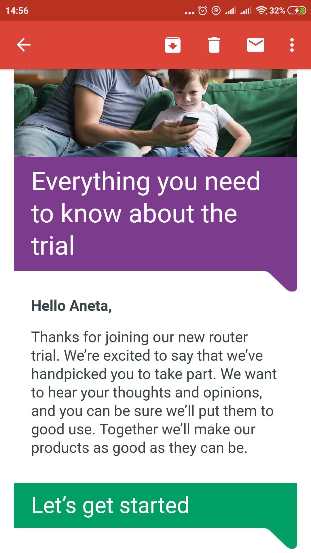 Trial Router Survey Email Talktalk Help And Support