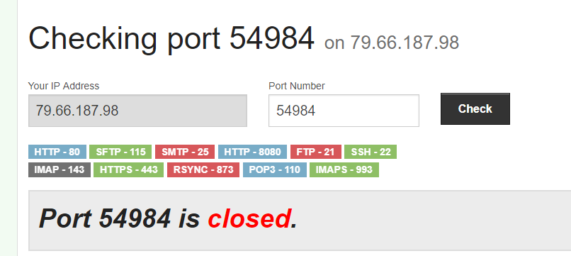 port forwarding isnt working on wifi hub (solved) - TalkTalk Help & Support