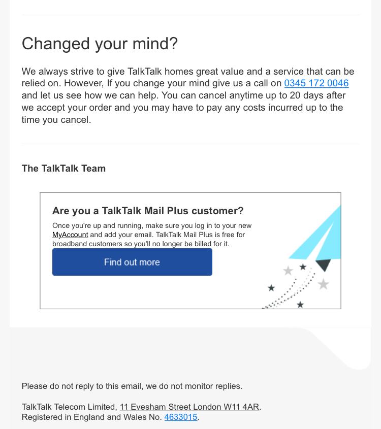 When My Internet Will Connect Live Date 31st Of M Talktalk Help Support