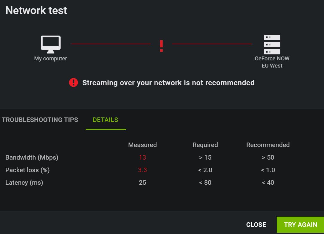 Geforce Now Packet Loss And High Latency Issues Page 3 