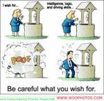 Be careful