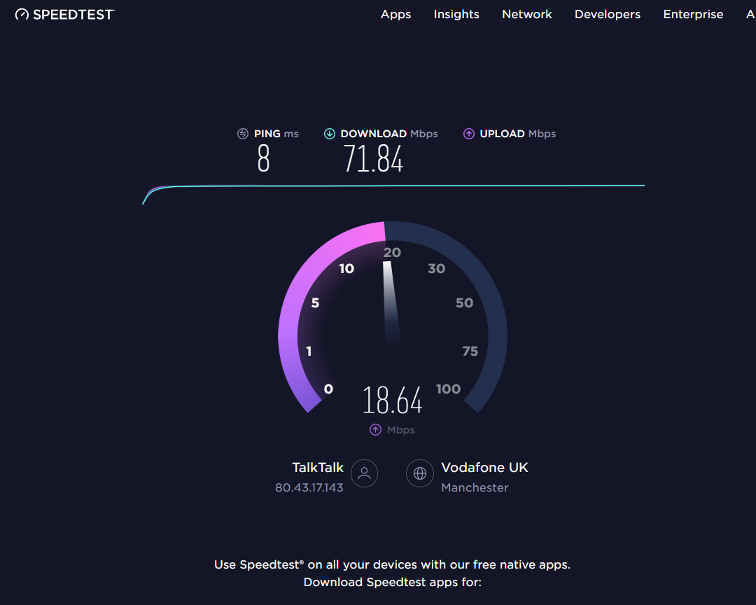 Fibre 65 being restricted during peak hours! - TalkTalk Help & Support