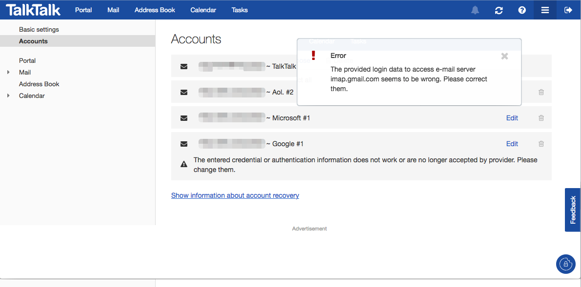 Solved: TALKTALK EMAIL CLIENT! - TalkTalk Help & Support