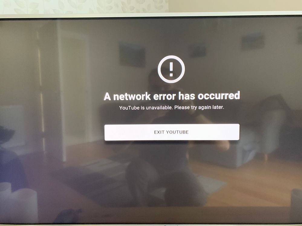 YouTube - Network error.