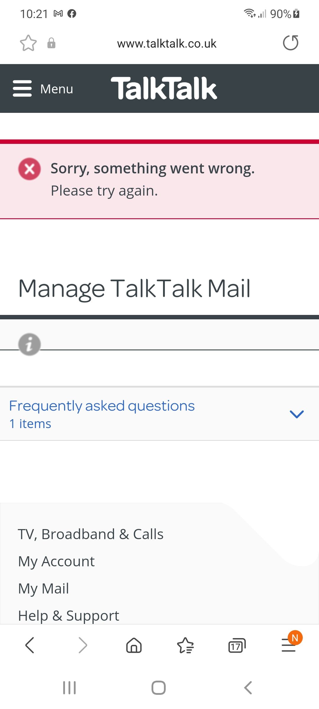 Manage my email TalkTalk Help & Support