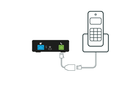 digital-voice-adpter-and-phone connector and phone