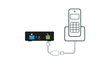 digital-voice-adpter-and-phone connector and phone
