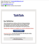 example-of-phishing-email-with-TalkTalk mailbox disconnected in-subject