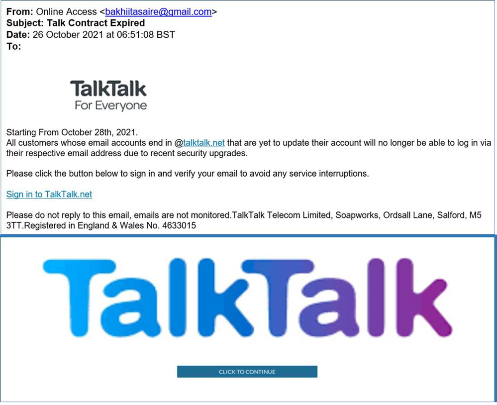 example-of-phishing-email-with-Talk-contract-expired-in-subject