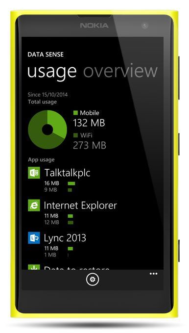 Apps that use data on Windows phone