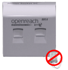 Nte 2000 Socket - Microfilter not needed