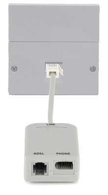 Nte socket with microfilter