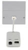Nte socket with microfilter