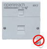 Fibre socket - Microilter not needed