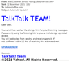 example-of-phishing-email-with Automatic Update! in-subject