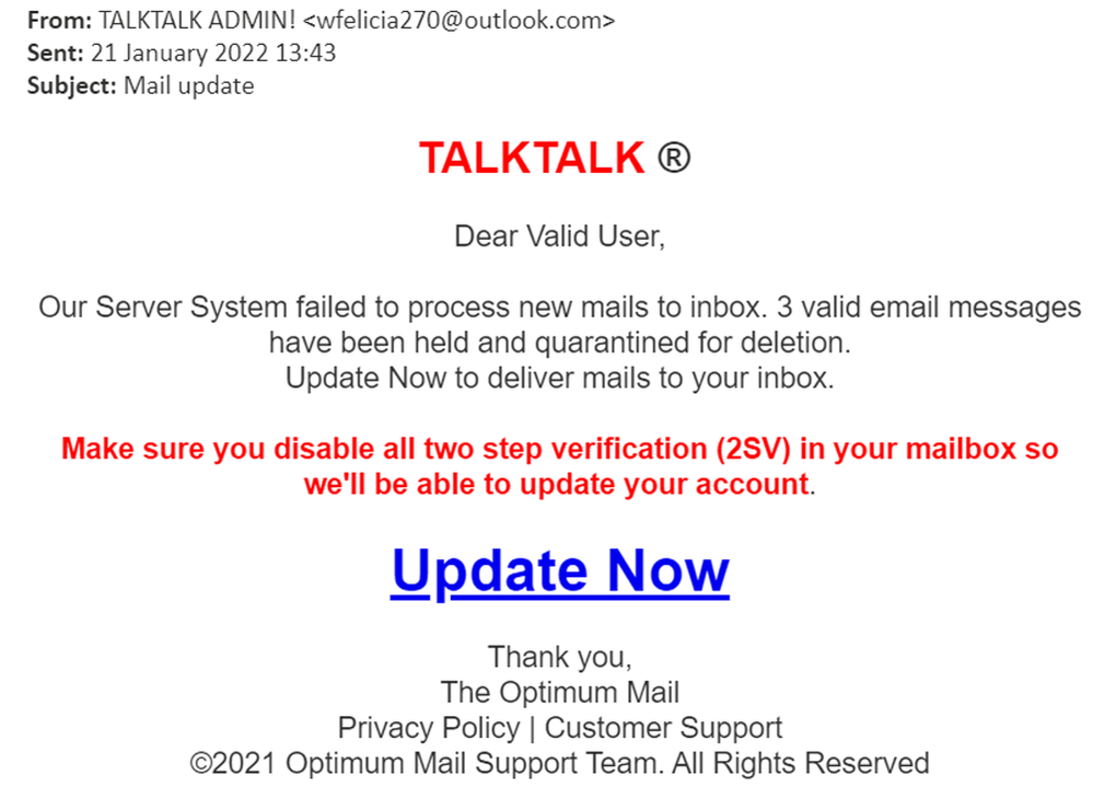 example-of-phishing-email-with-Mail-Update-in-subject