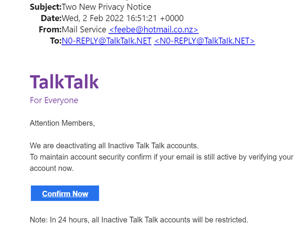 example-of-phishing-email-with-Two-New-Privacy-Notice-in-subject