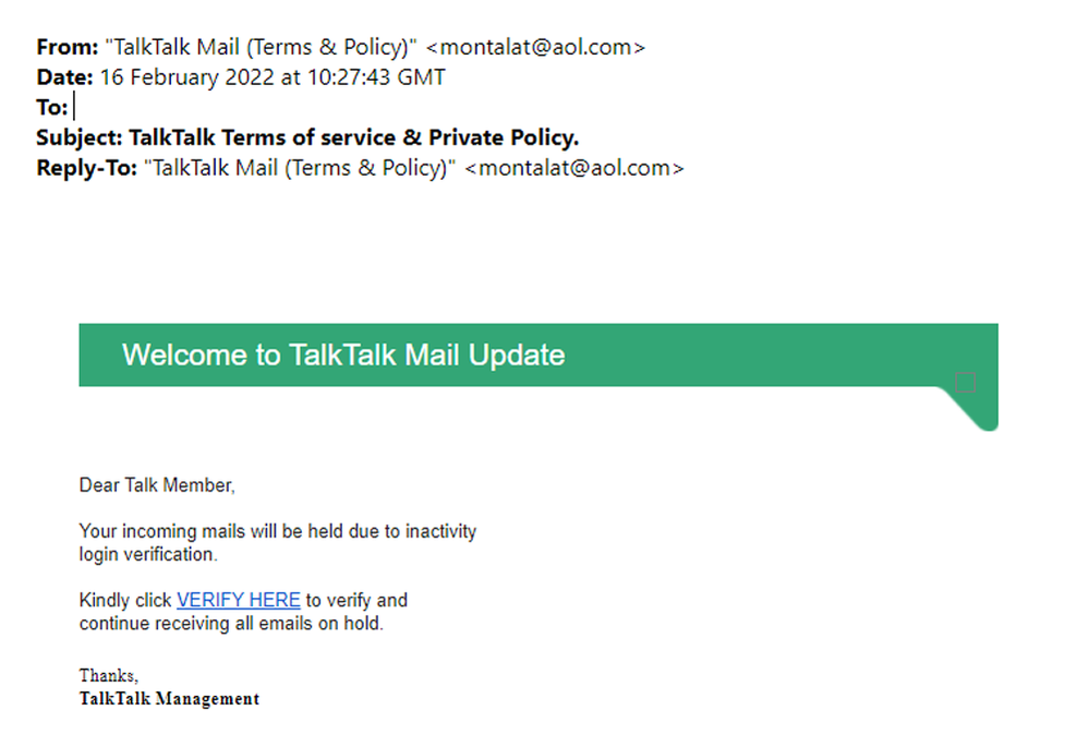 example-of-phishing-email-with-TalkTalk-Terms-of-service-&-Private-Policy.-in-inbox.png