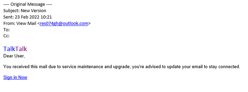example-of-phishing-email-with-New-Version-in-subject