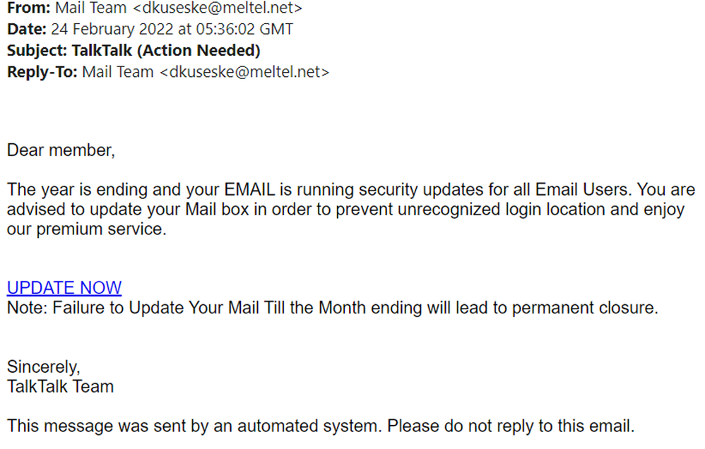 example-of-phishing-email-with-TalkTalk-(Action-Needed)-in-subject24.png
