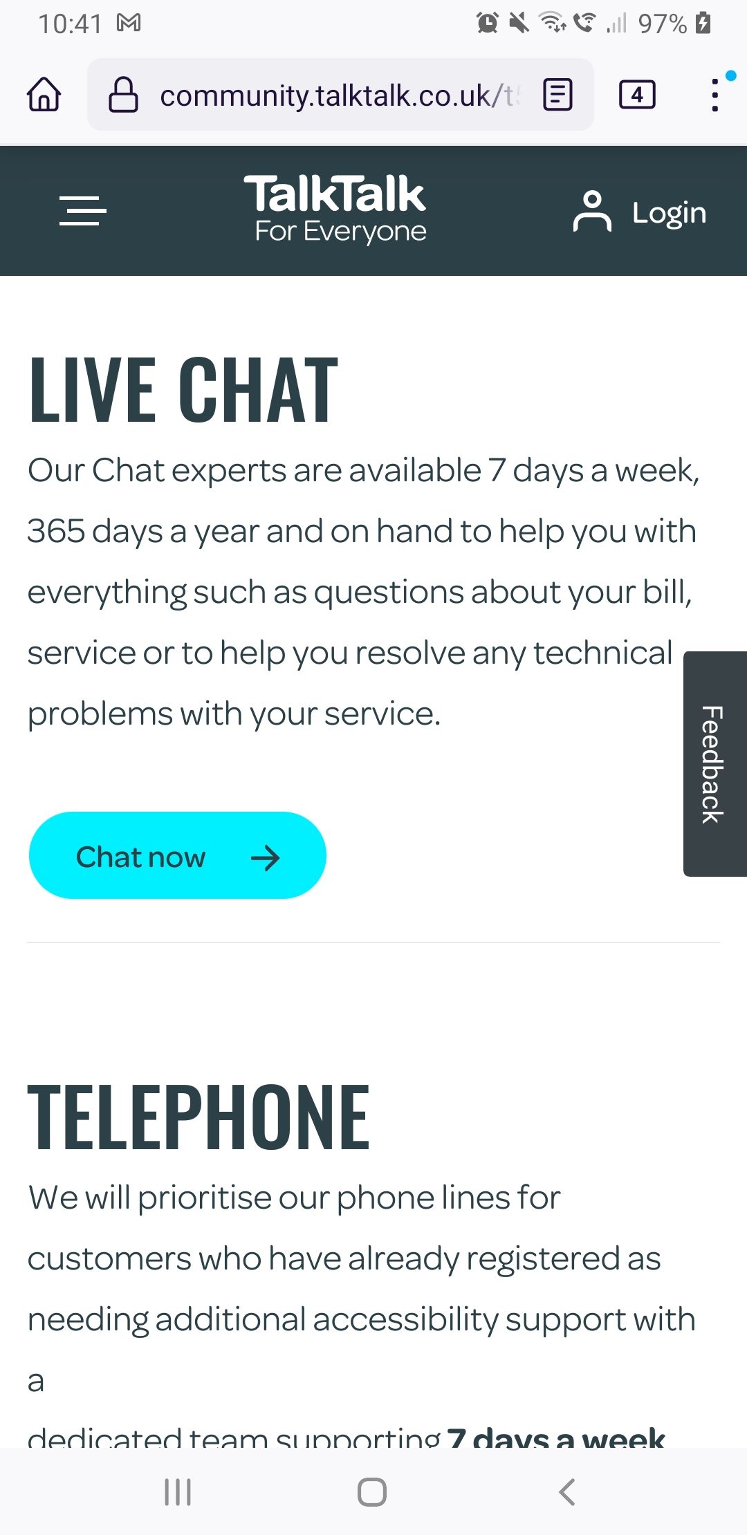 landline-not-working-talktalk-help-support