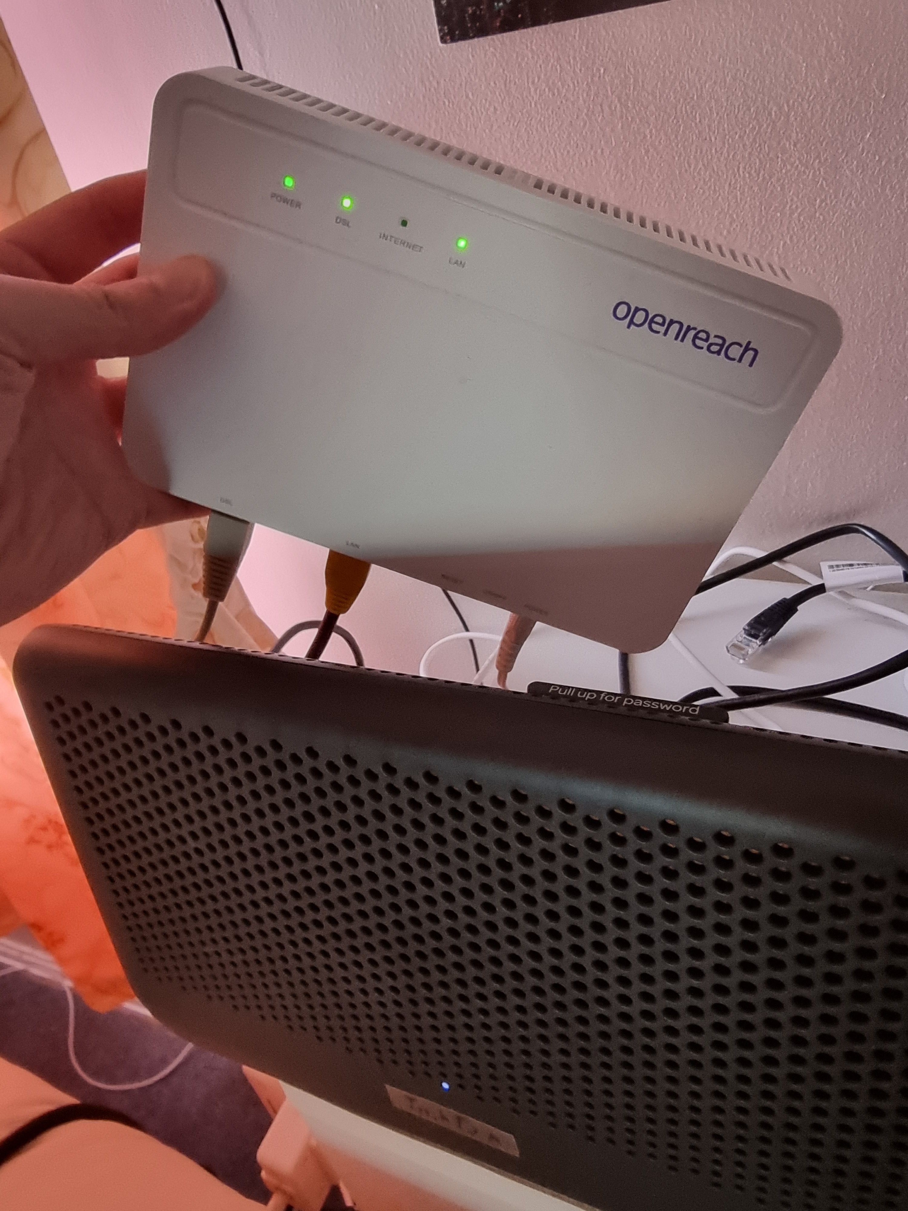 OpenReach modem dropping connection perio... TalkTalk Help