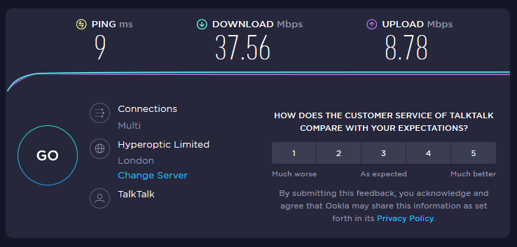 BB Speed Now Back To Normal