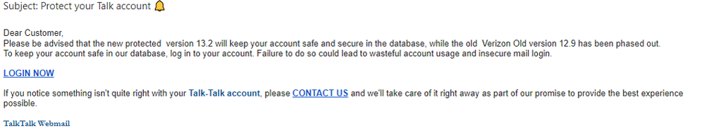 example-of-phishing-email-with-Protect-your-Talk-account-in-subject