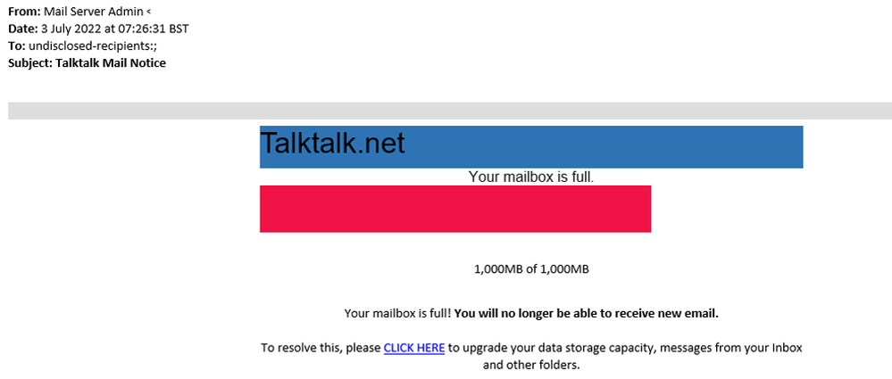 example-of-phishing-email-with-Talktalk-Mail-Notice-in-subject