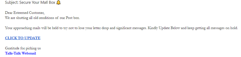 example-of-phishing-email-with-Secure-Your-Mail-Box-in-subject