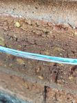 Again, split insulation with wires exposed.