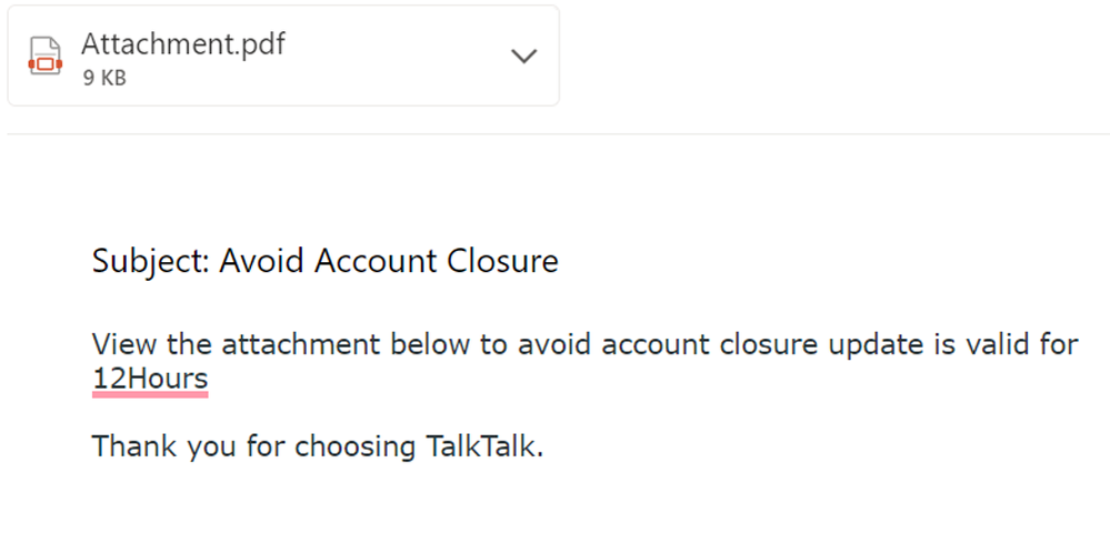 example-of-phishing-email-with-Avoid-Account-Closure-in-subject