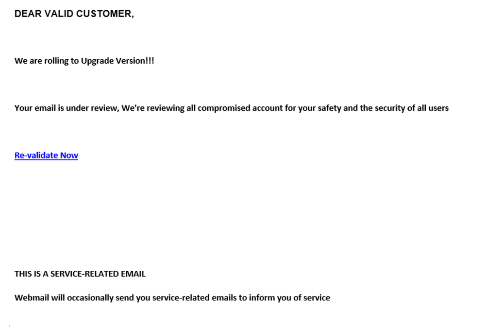 example-of-phishing-email-with-Upgrade-Version-in-subject