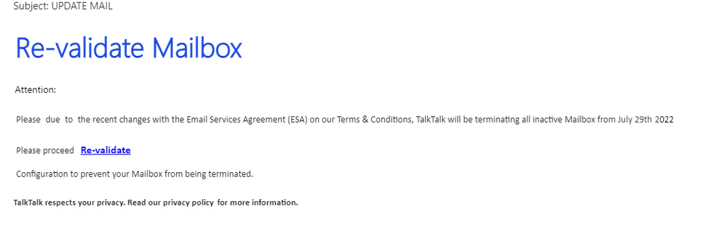 example-of-phishing-email-with-UPDATE MAIL-in-subject
