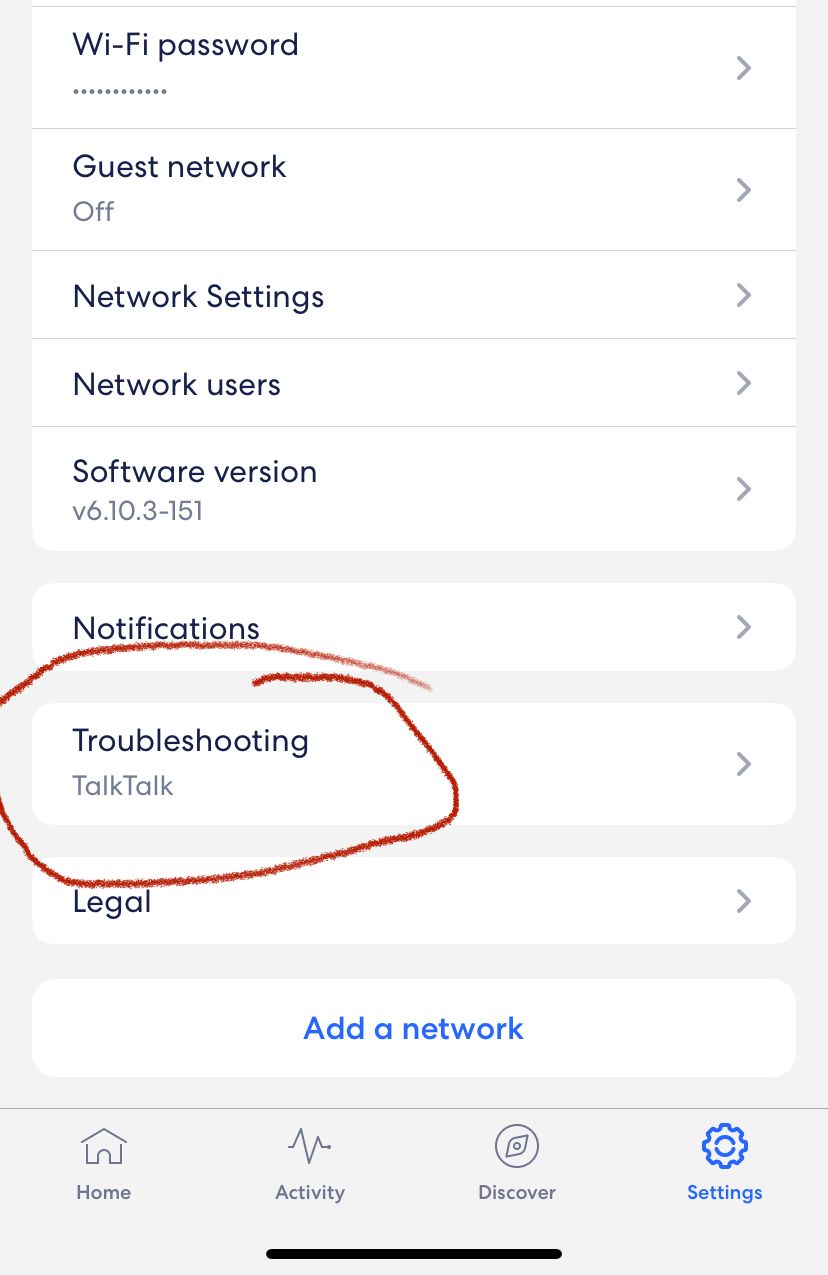 Can t Add An Extra Eero Pro 6 TalkTalk Help Support