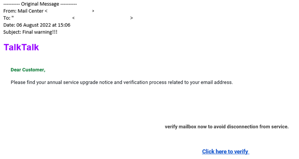 example-of-phishing-email-with-Final-warning!!!-in-subject