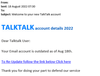 example-of-phishing-email-with-Welcome-to-your-mew-TalkTalk-account-in-subject