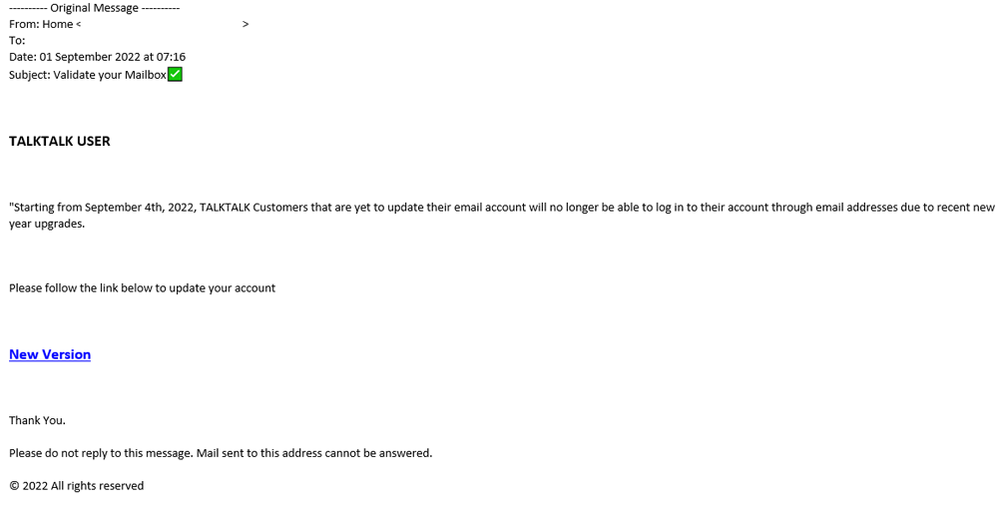 example-of-phishing-email-with-Validate-Your-Mailbox-in-subject